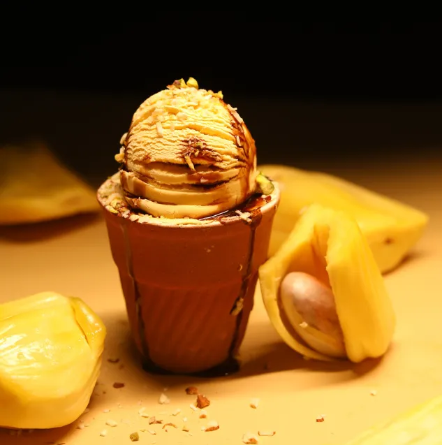 Millet jackfruit ice cream
