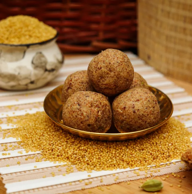 Thinnai laddu Millets Meharaj